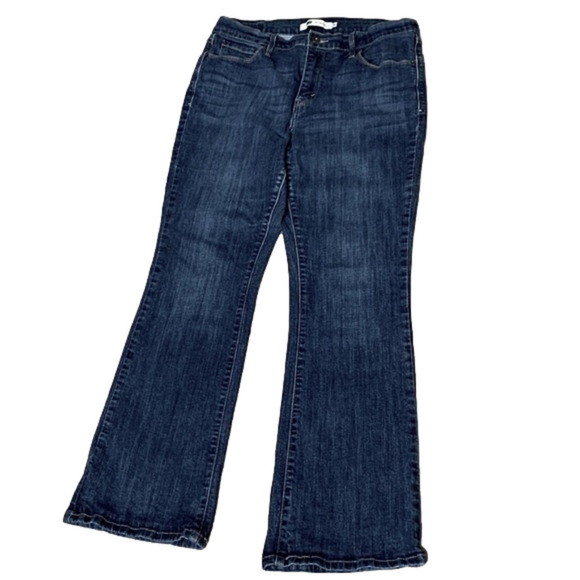 𝅺LEVI’S 515 Jeans Bootcut, Size 12, Blue Denim. - Picture 1 of 8